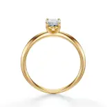 Pierścionek z owalnym diamentem 0.60 ct SBPZ_034